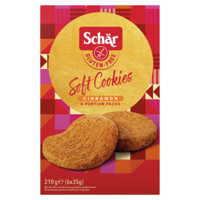 Schär Soft Cookies Cinnamon 6 x 35g (210g)