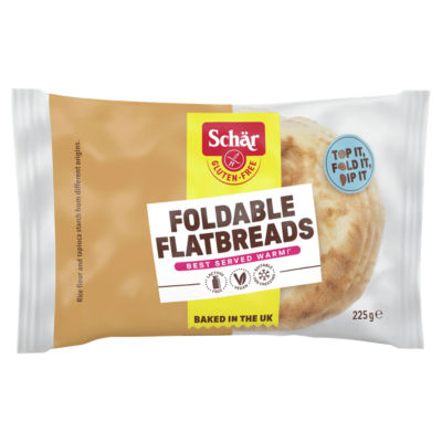 Schär Foldable Flatbreads 225g