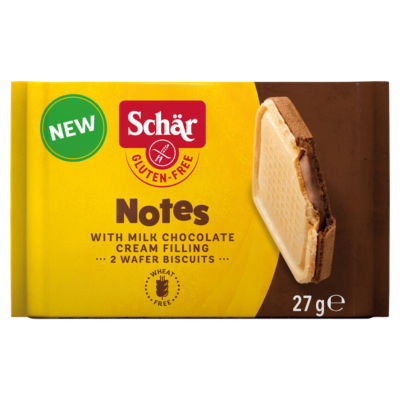 SCHAR Notes 2 Gluten-Free Wafer Biscuits 27g