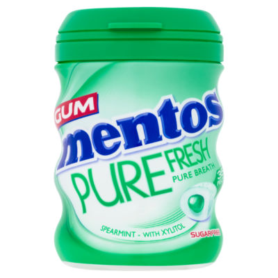 Mentos 35 Gum Pure Fresh Spearmint 70g