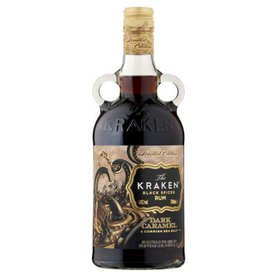 The Kraken Dark Caramel and Cornish Sea Salt, Limited Edition 70cl