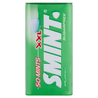 Smint XXL Spearmint Mints, 50 Piece Tin