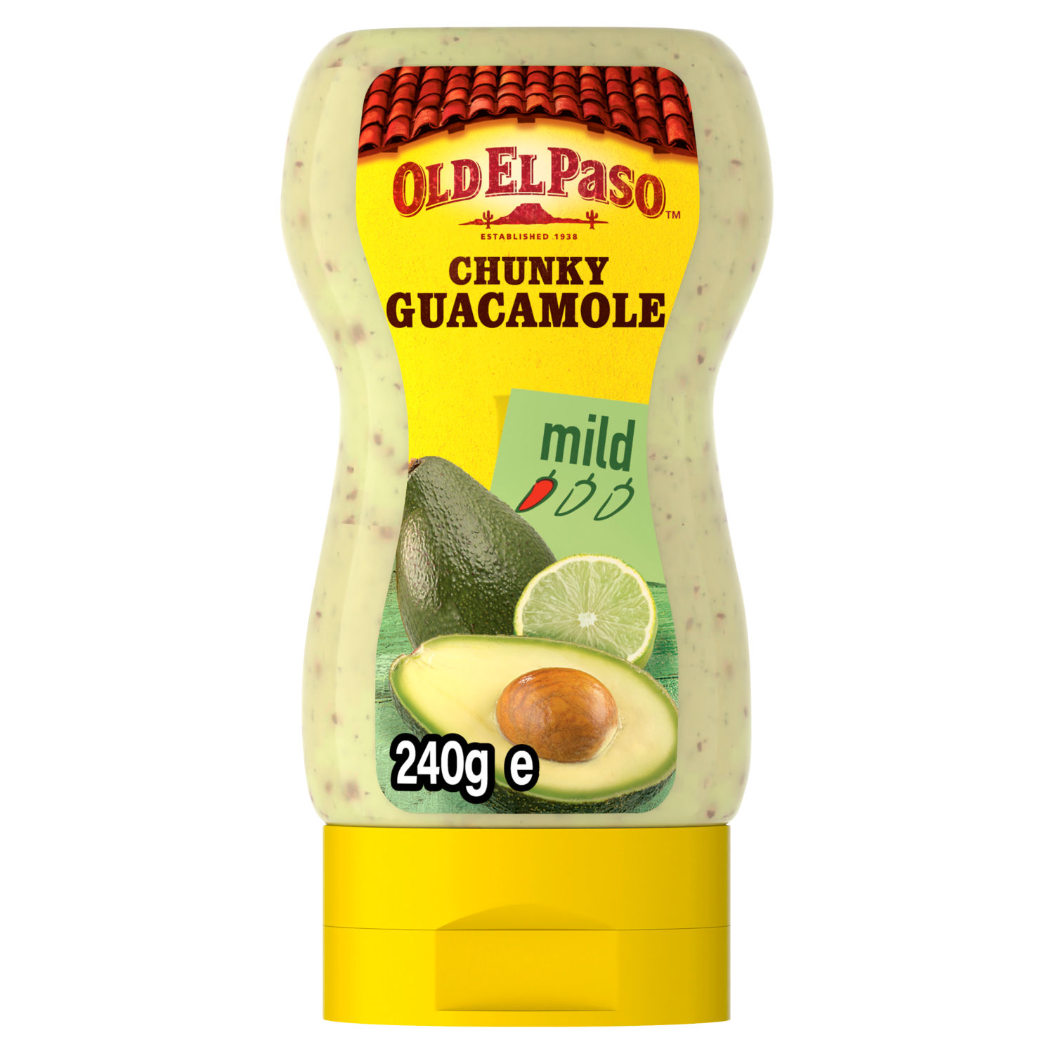 Old El Paso Squeezy Chunky Guacamole Dip 240g