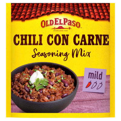 Old El Paso Chilli Con Carne Seasoning Spice Mix 39G