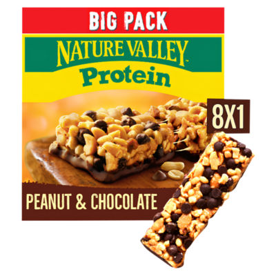 Nature Valley Protein Peanut & Chocolate Cereal Bars 8 X 40G - Image 2