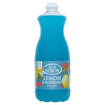 Don Simon lemon raspberry juice drink