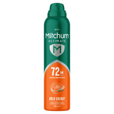 Mitchum Men Ultimate 72H Bold Energy Anti Perspirant & Deodorant 250ml