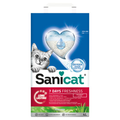 Sanicat Aloe Vera 7 Days Cat Litter 36L - 9x 4L £5.02 each - Free 48 Hour Del - Image 18