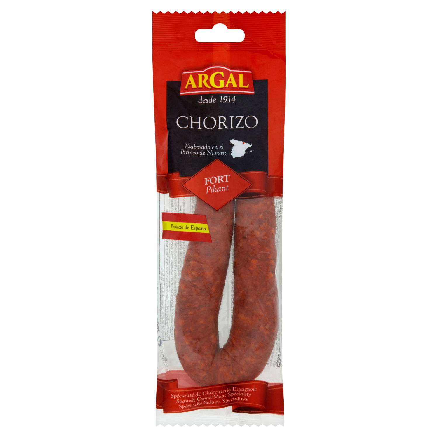 Argal Chorizo Fort Pikant Spicy Sausage