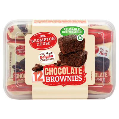 Brompton House 12 Chocolate Brownies