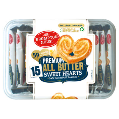 Brompton House Premium All Butter Sweet Hearts