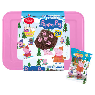 Brompton House Peppa Pig  Brownies 10 x 20g (200g)