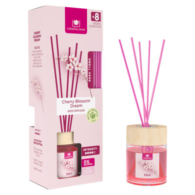 Cristalinas Cherry Blossom Dream Reed Diffuser