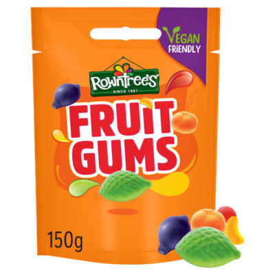 Rowntrees Fruit Gums Sweets Sharing Bag 150g