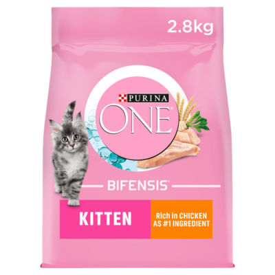 Purina One Kitten Chicken Dry Cat Food 2.8kg