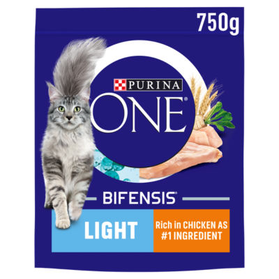Purina Light Chicken Dry Cat Food 750g