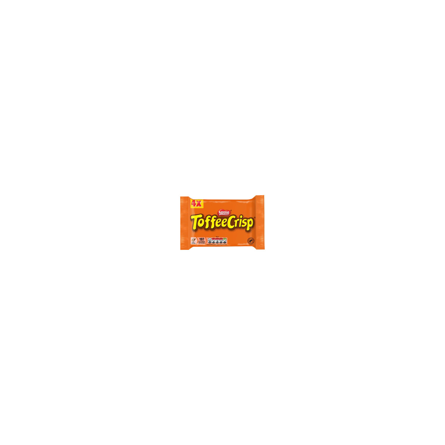Nestle Toffee Crisp Chocolate Cereal Bars 152g Multipack