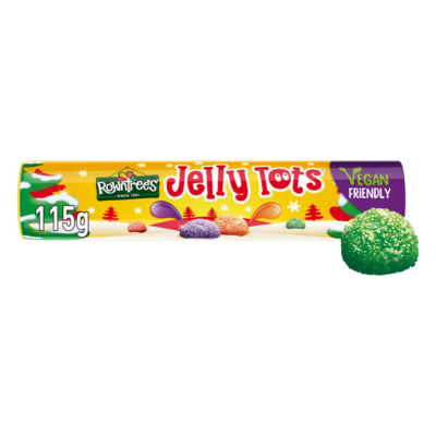 Rowntree’s Jelly Tots Sweets Giant Tube 115g