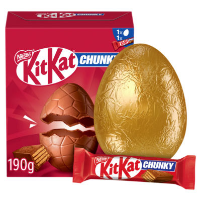 KitKat Chunky Milk Chocolate Large Easter Egg 190g