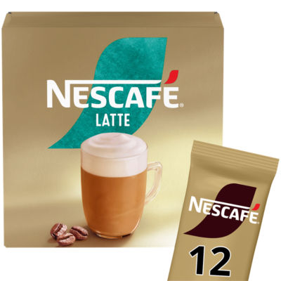 Nescafe Latte Instant Coffee 12 x 18g Sachets