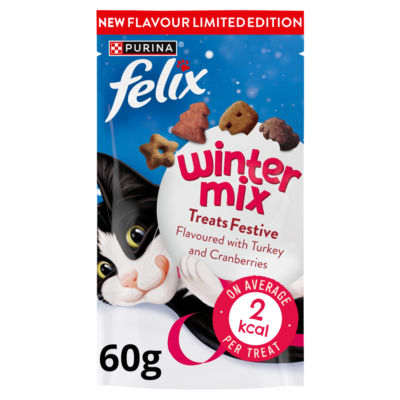 Felix Winter Mix Cat Treats 60g