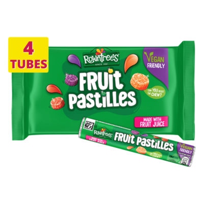Rowntrees Fruit Pastilles Sweets 4 x 41g