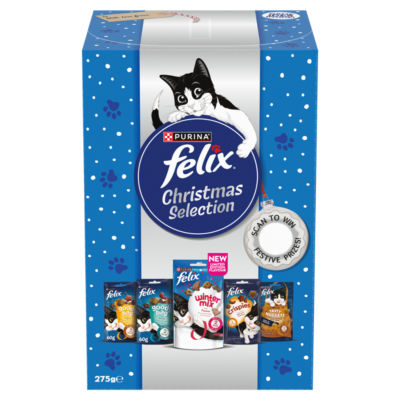 Felix Cat Treats Christmas Selection Box 275g
