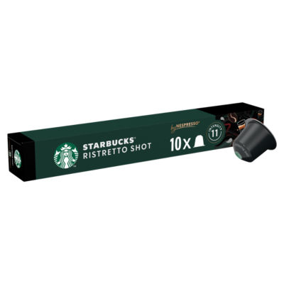 Starbucks by Nespresso Ristretto Shot 10 Coffee Capsules 57g