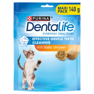 Dentalife Dental Chicken Cat Treats 140g
