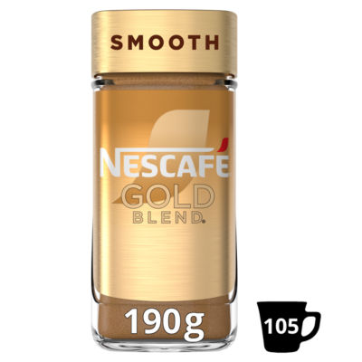 NESCAFE Gold Blend Smooth Instant Coffee 190g
