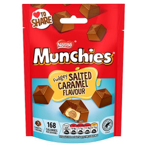 Munchies Fudgey Salted Caramel Flavour 97g
