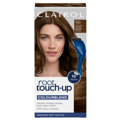 Clairol Root Touch-Up Colourblend Hair Dye - Medium Golden Brown 5G