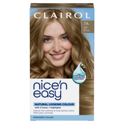 Clairol Nice’n Easy Nice'n Easy Permanent Hair Dye, 7C Dark Cool Blonde