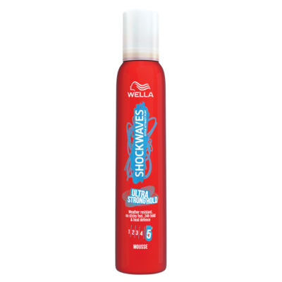 Wella Shockwaves Ultra Strong Hold Mousse 200ml