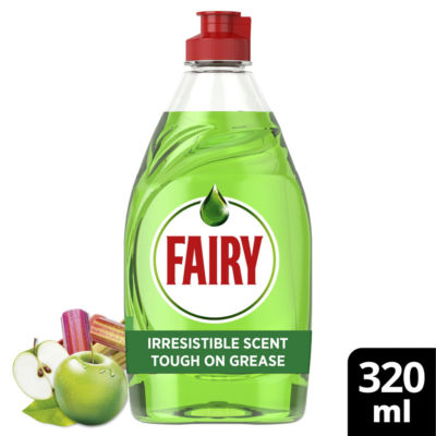 Fairy Washing Up Liquid Apple & Rhubarb 320ML