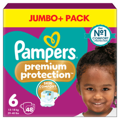 Pampers Premium Protection Size 6 48 Nappies