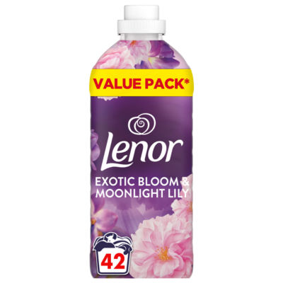 Lenor Fabric Conditioner Exotic Bloom & Moonlight Lily 42 Washes 1.386L