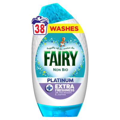 Fairy Platinum Washing Gel Silk Tree Blossom & Jasmine 38 Washes 1254ML
