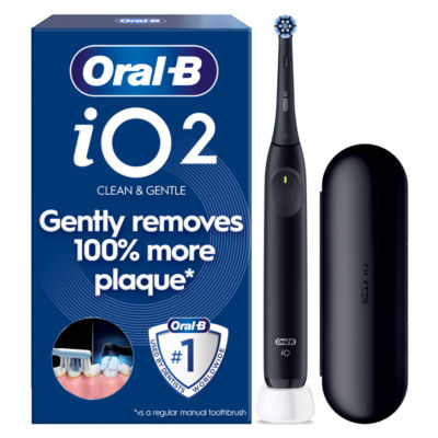 Oral-B iO2 Night Black Electric Toothbrush + Travel Case