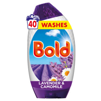 Bold Lavender And Camomile Liquid Laundry Detergent Gel, 1.32L - Image 2