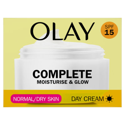 Olay Complete Moisturise & Glow Day Cream With Spf15, For Healthy Glowing Skin,50Ml