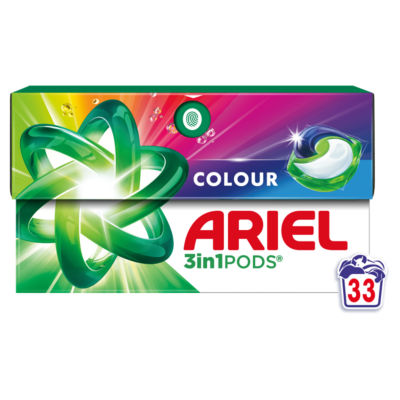 Ariel All in 1 Washing Pods Colour 33 Washes 600.6g