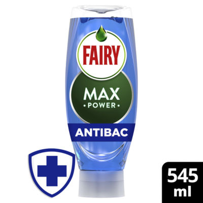 Fairy Max Power Eucalyptus Anti-Bacterial Washing Up Liquid 545ml