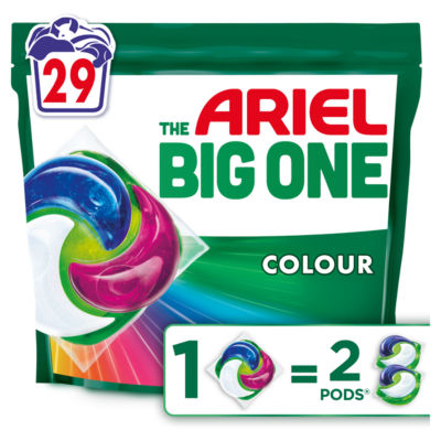 Ariel Colour The Big One Laundry Capsules 29 Washes