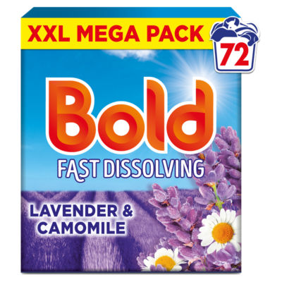 Bold Liquid Powder Laundry Detergent  72 Washes