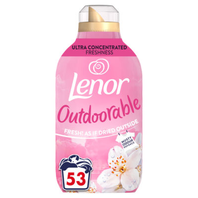 Lenor Outdoorable Fabric Conditioner Dreamy Jasmine 53 Washes 742ml