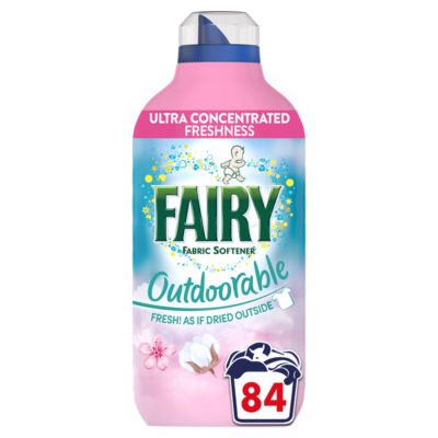 Fairy Outdoorable Fabric Conditioner Cherry Blossom & Nordic Cotton 84 Washes 1.176L