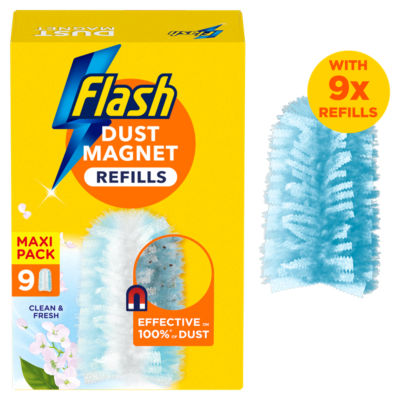 Flash Dust Magnet Duster Scented Refills 9ct