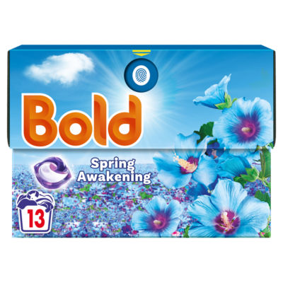 Bold Washing Liquid Pods Spring Awakening 13 washes 254.8g
