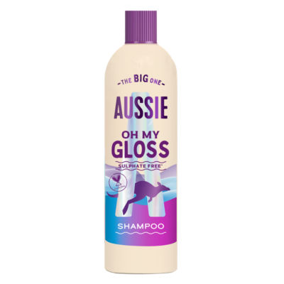 Aussie Oh My Gloss Sulphate Free Shampoo 400ml